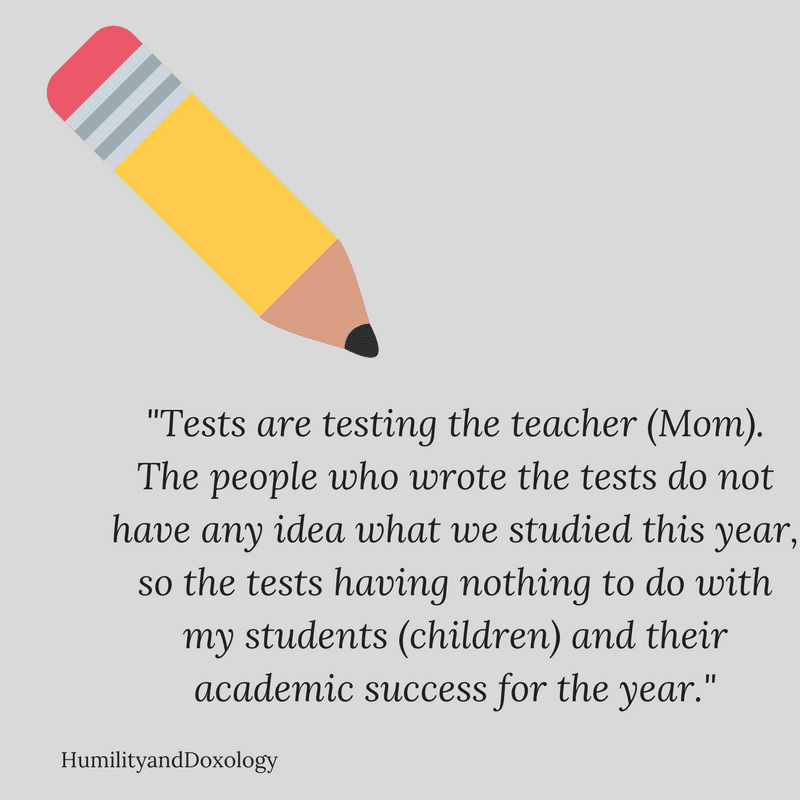 Standardized Tests for Homeschool