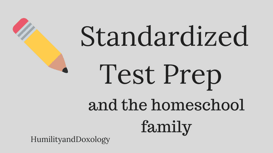 Standardized Test Prep Homeschool