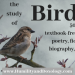 Homeschool Bird Study