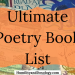 Poetry Books for Kids and Teens