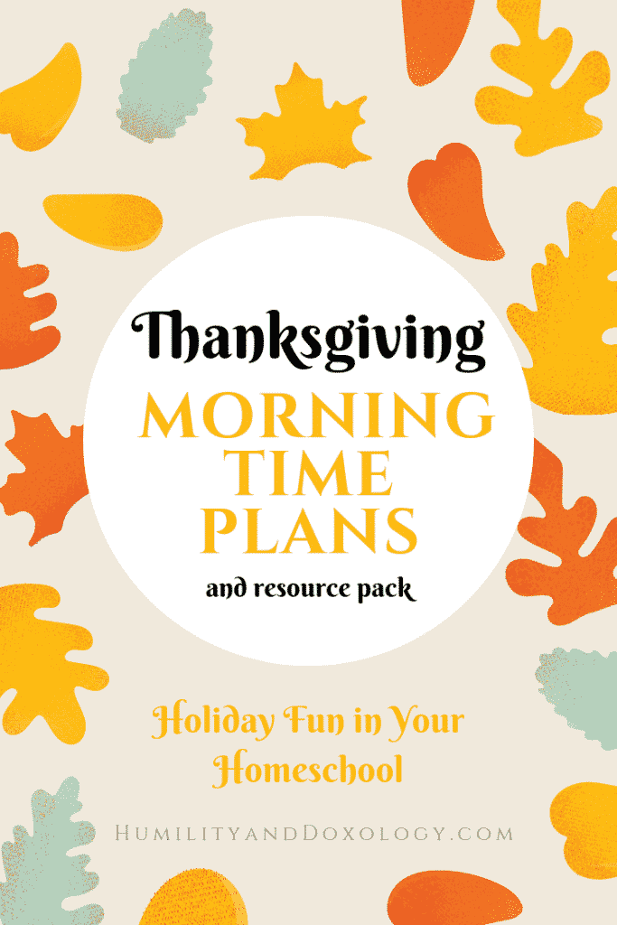 Thanksgiving Morning Time Plans