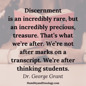 discernment in education