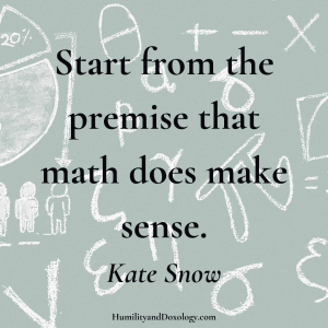 Kate Snow interview Homeschool Math Help