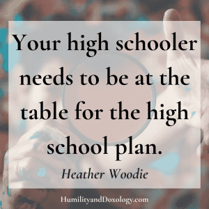 homeschool high school heather woodie