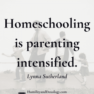 Parenting homeschooling sibling conflict Lynna Sutherland interview