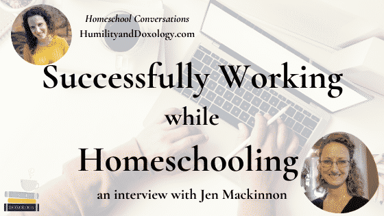 Jen Mackinnon homeschool conversations interview