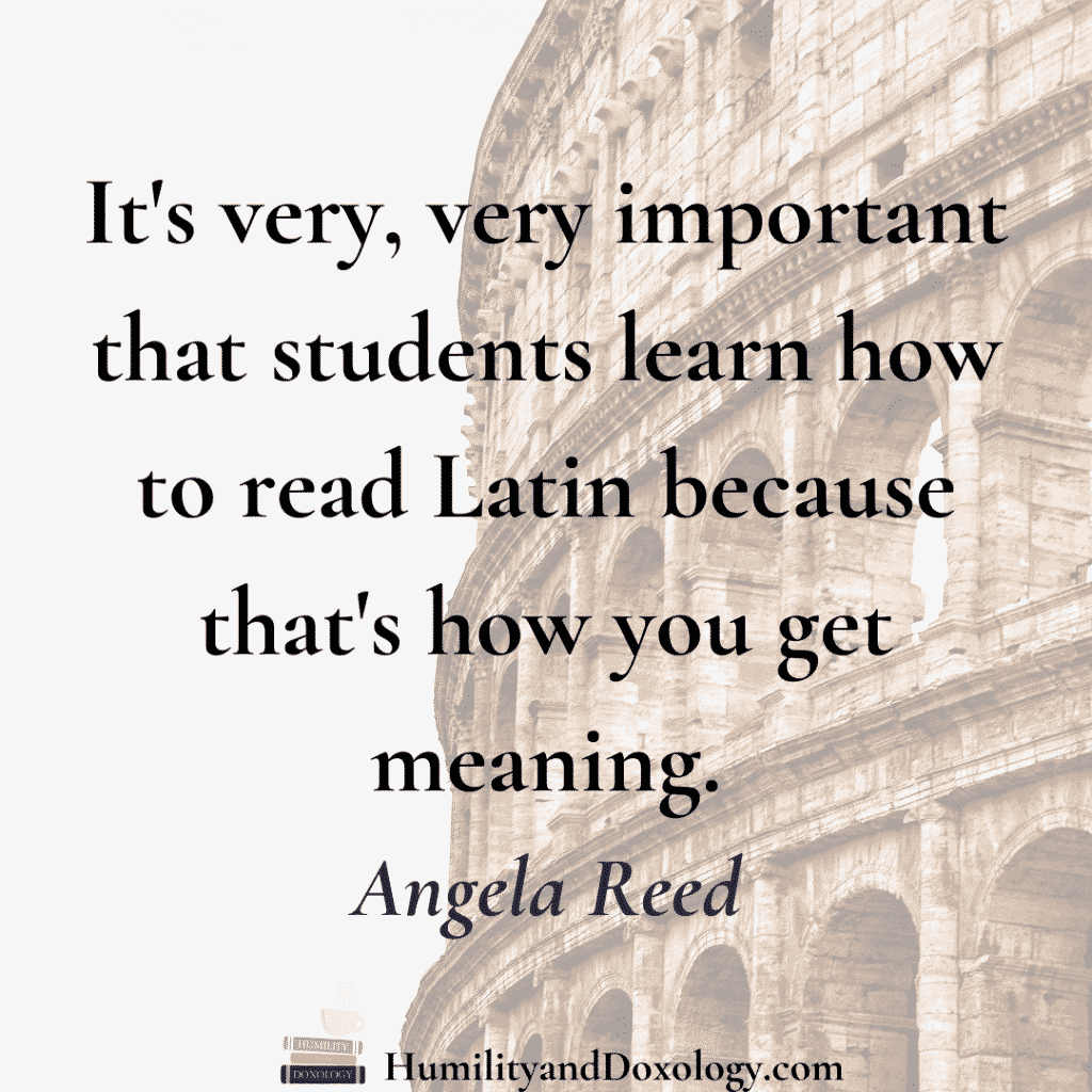 Latin in our Homeschool Charlotte Mason Angela Reed Homeschool Conversations