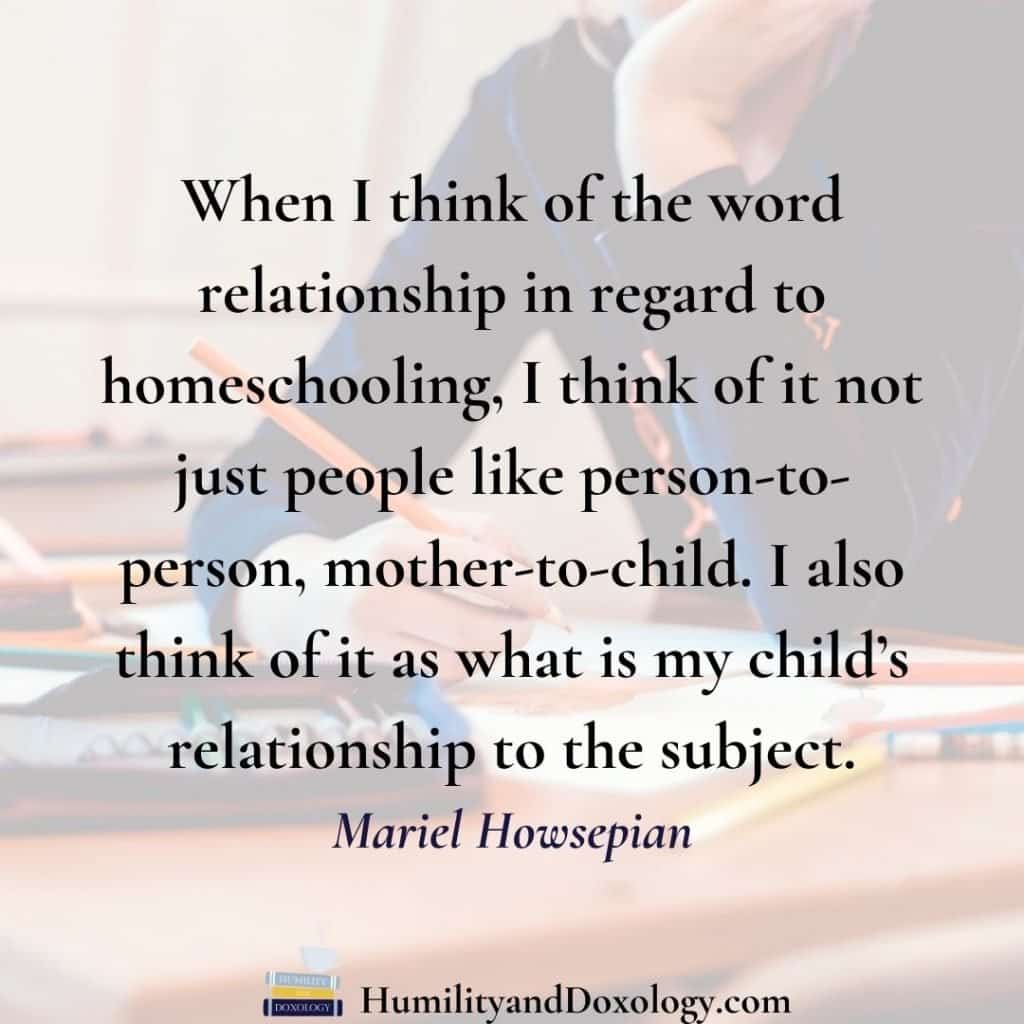 Mariel Howsepian Public School Home Education homeschool conversations charlotte mason