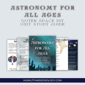 outer space homeschool unit study astronomy